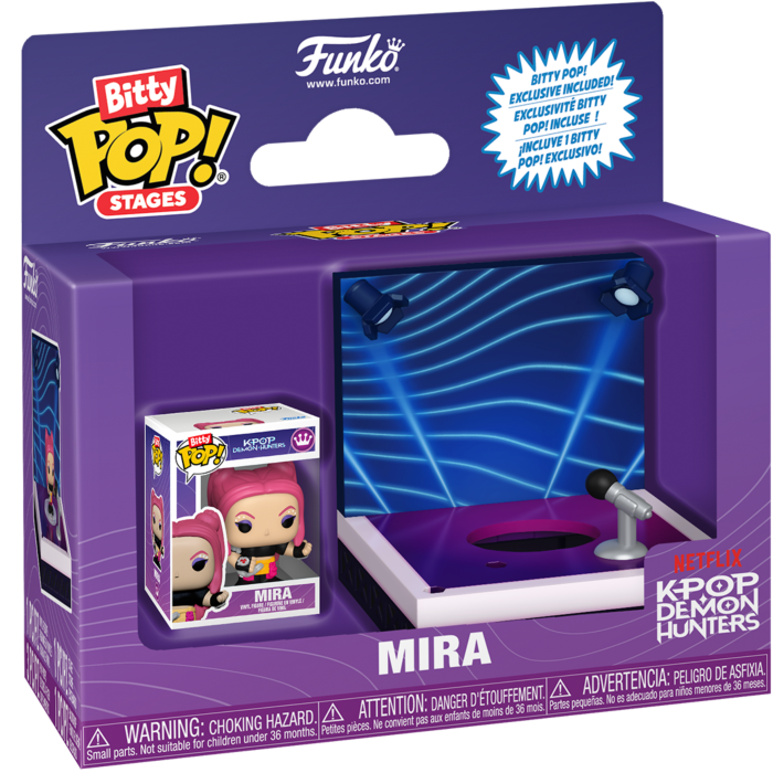 Pre-Order - K-Pop Demon Hunters - Mira Bitty Pop! Stages Vinyl Figure - Mighty Toys Australia