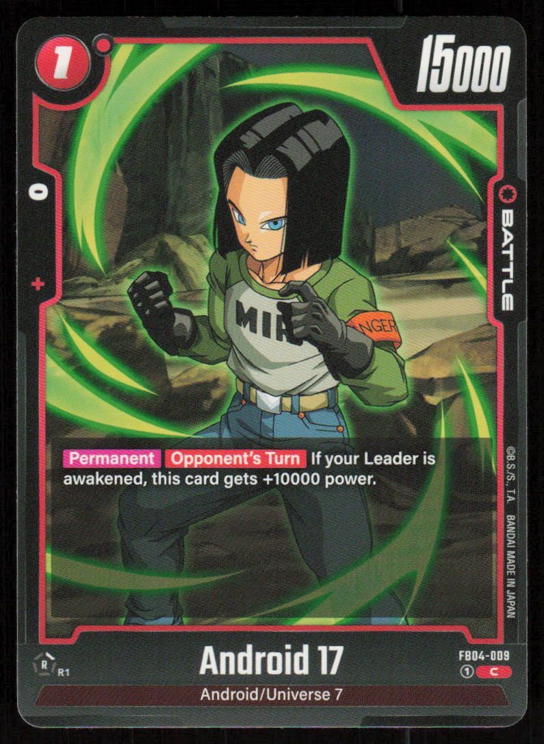 Android 17 Common Ultra Limit FB04-009 NM
