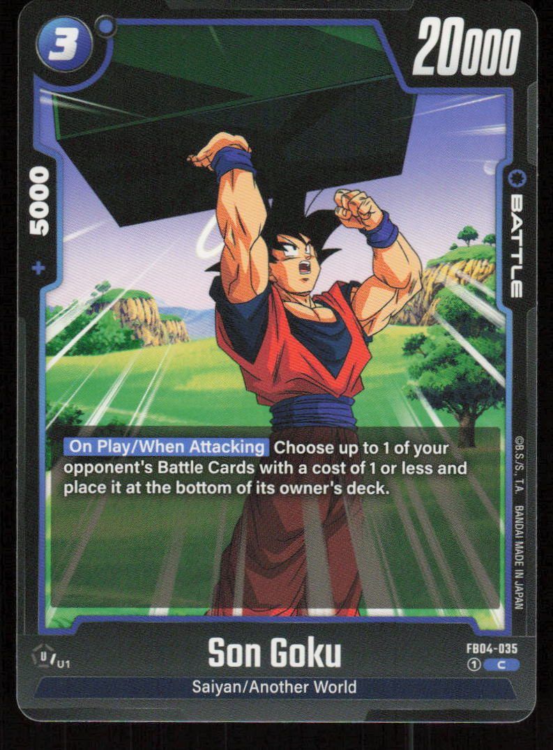 Son Goku Common Ultra Limit FB04-035 NM