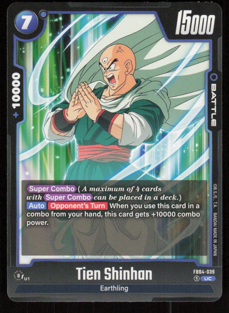 Tien Shinhan Uncommon Ultra Limit FB04-039 NM