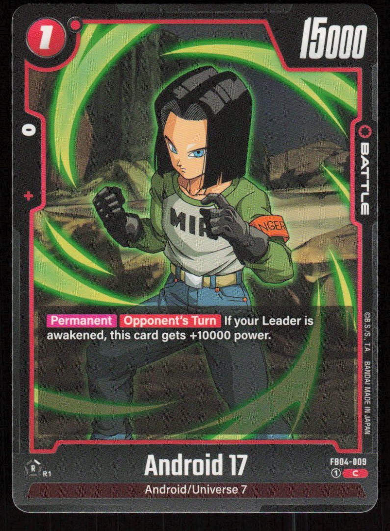 Android 17 Common Ultra Limit FB04-009 NM