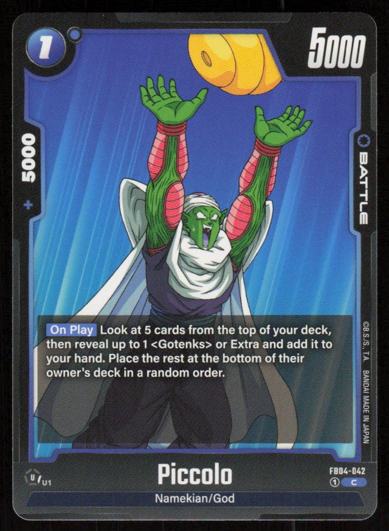 Piccolo Common Ultra Limit FB04-042 NM