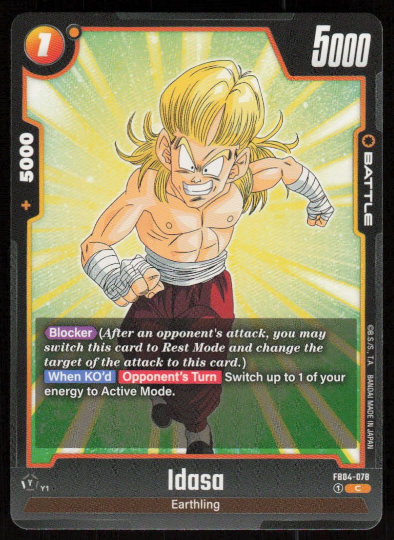 Idasa Common Ultra Limit Release Event Cards FB04-078 NM