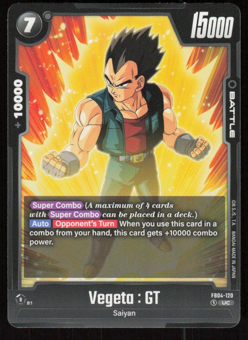 Vegeta: GT Uncommon Ultra Limit FB04-120 NM