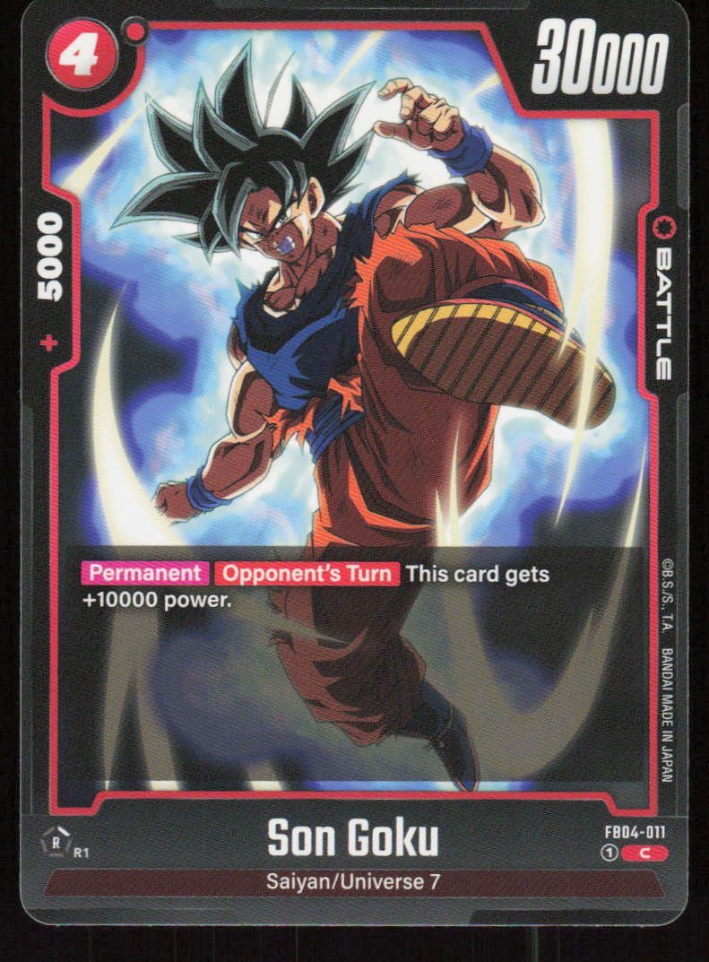 Son Goku Common Ultra Limit FB04-011 NM