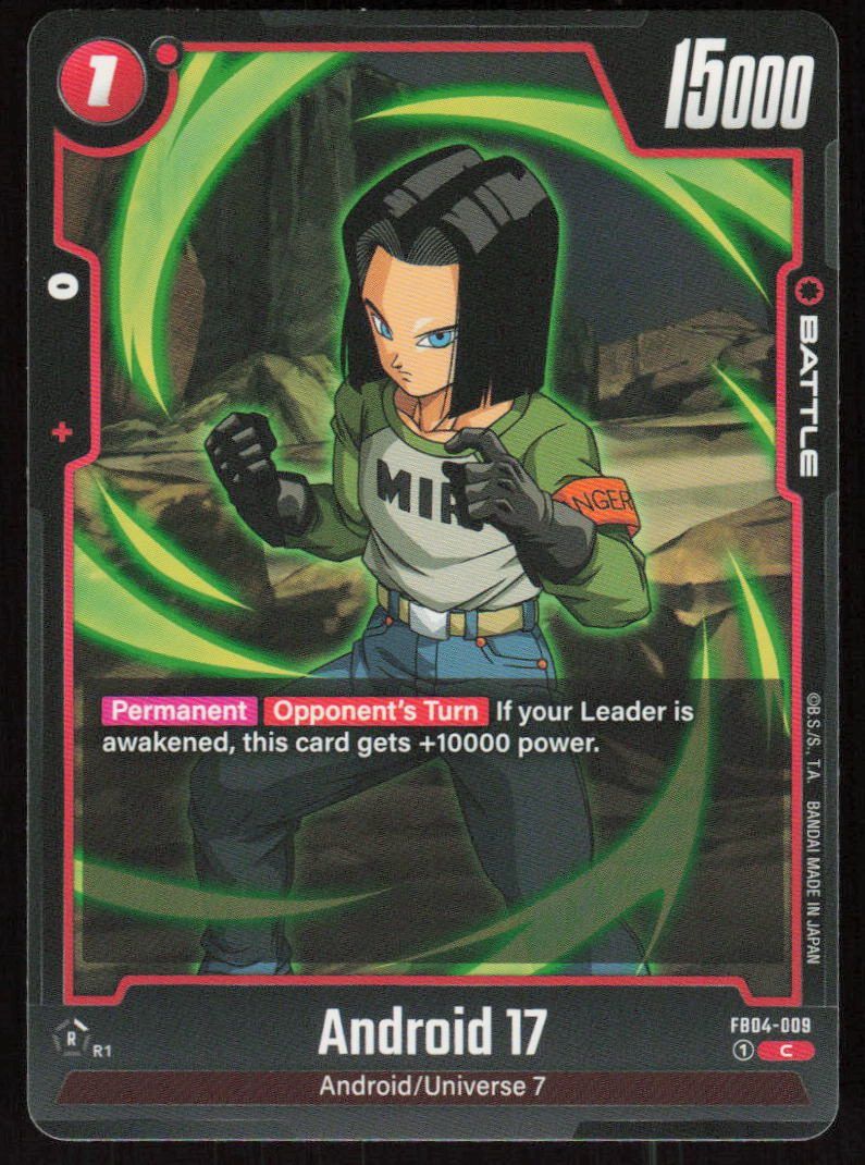 Android 17 Common Ultra Limit FB04-009 NM