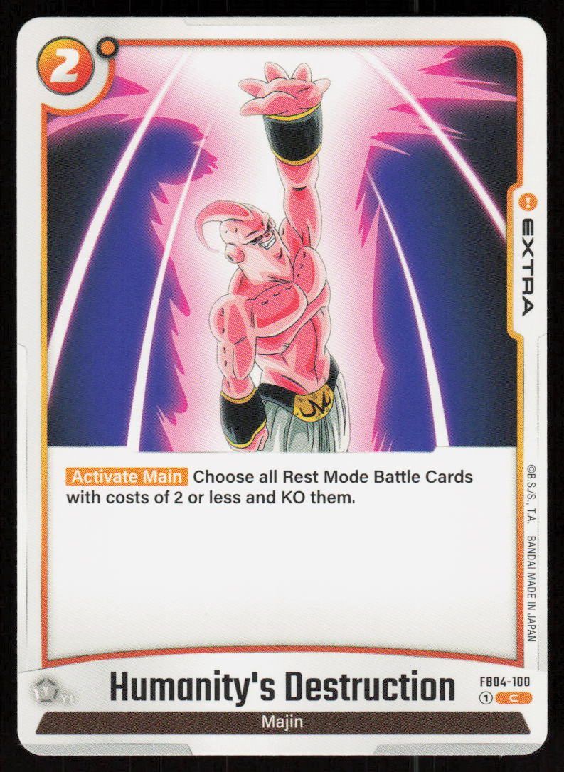 Humanity's Destruction Common Ultra Limit FB04-100 NM
