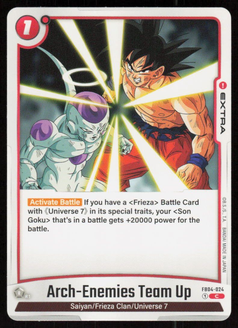 Arch-Enemies Team Up Common Ultra Limit FB04-024 NM