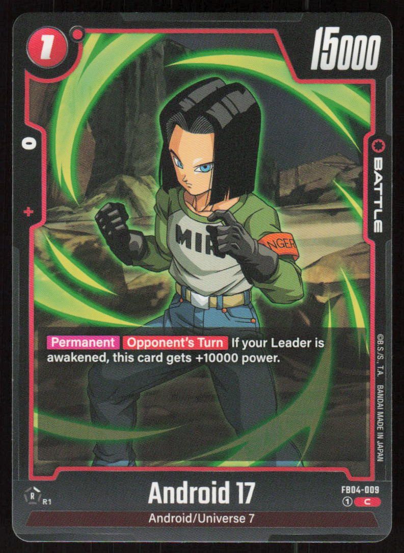Android 17 Common Ultra Limit FB04-009 NM