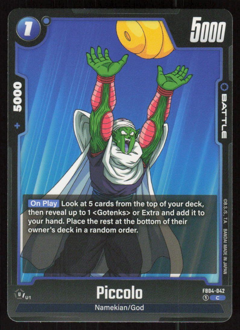 Piccolo Common Ultra Limit FB04-042 NM