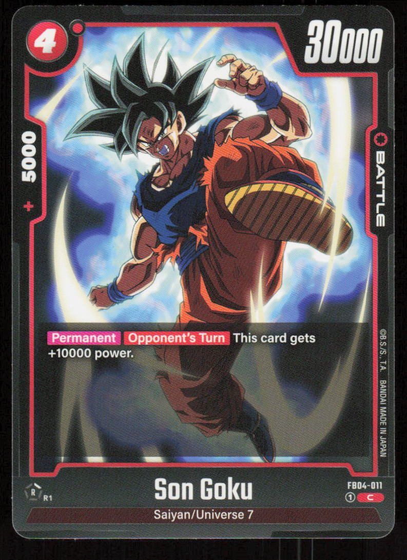 Son Goku Common Ultra Limit FB04-011 NM