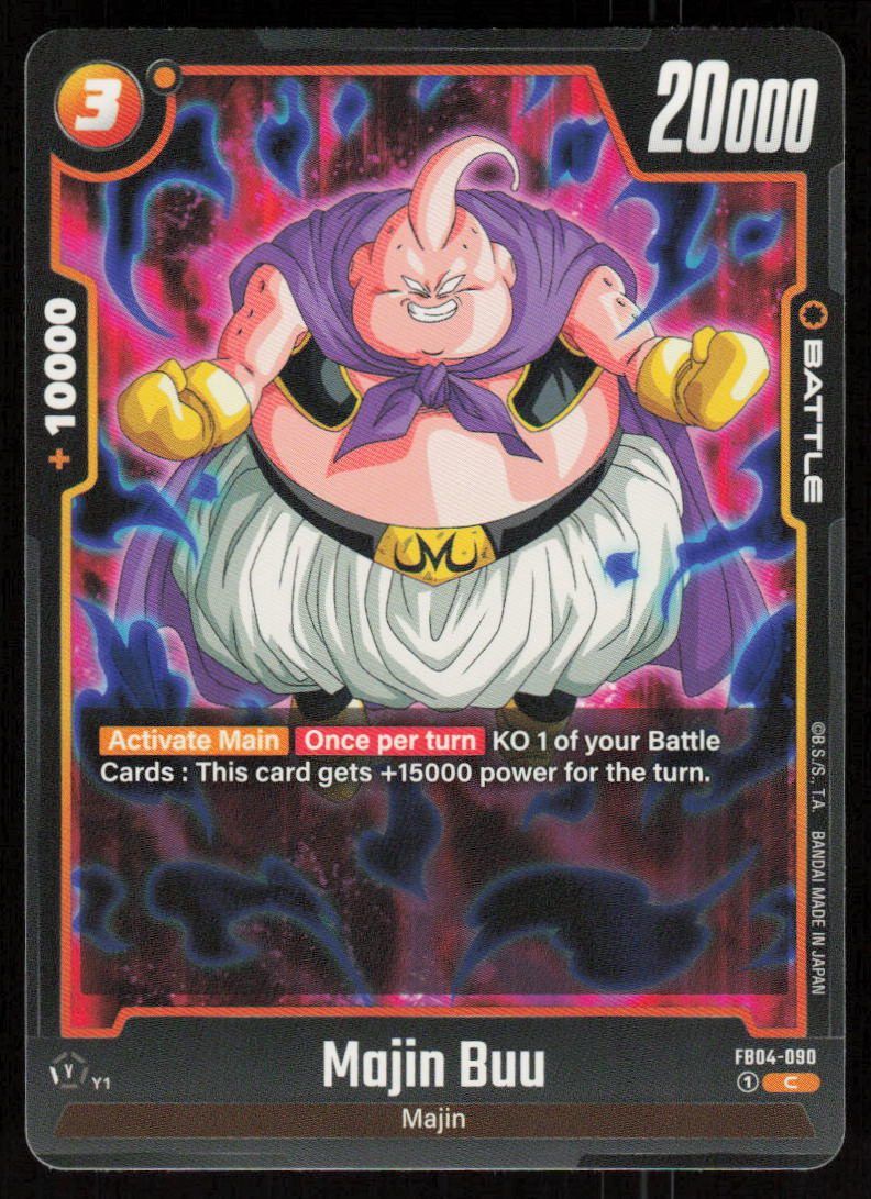 Majin Buu Common Ultra Limit FB04-090 NM
