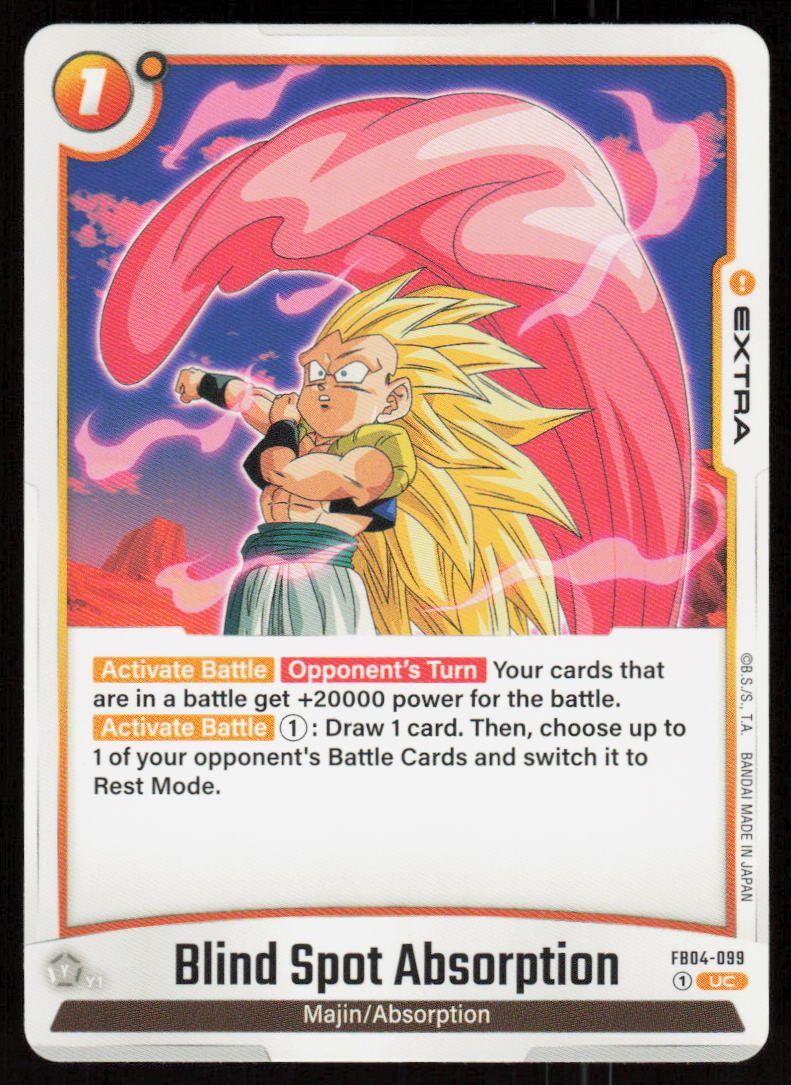Blind Spot Absorption Uncommon Ultra Limit FB04-099 NM