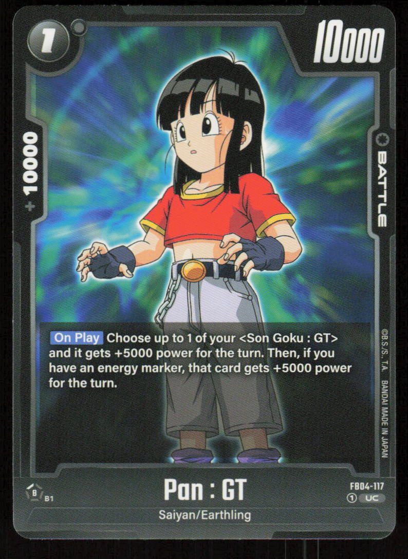 Pan: GT Uncommon Ultra Limit FB04-117 NM