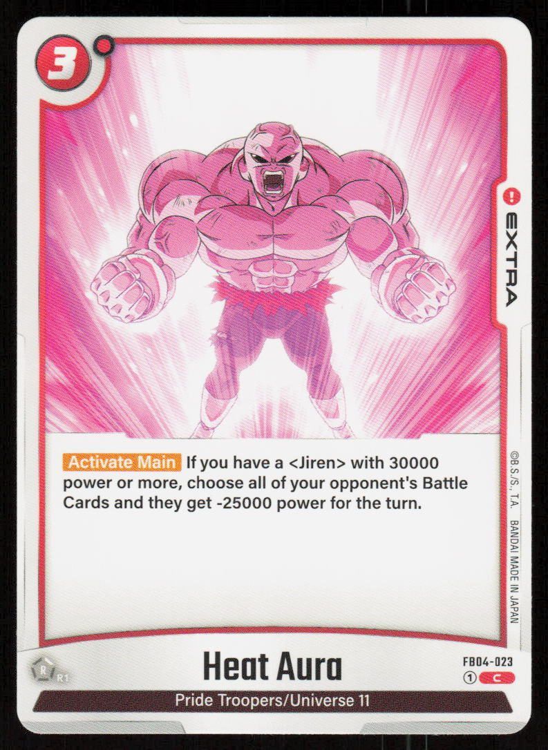 Heat Aura Common Ultra Limit FB04-023 NM