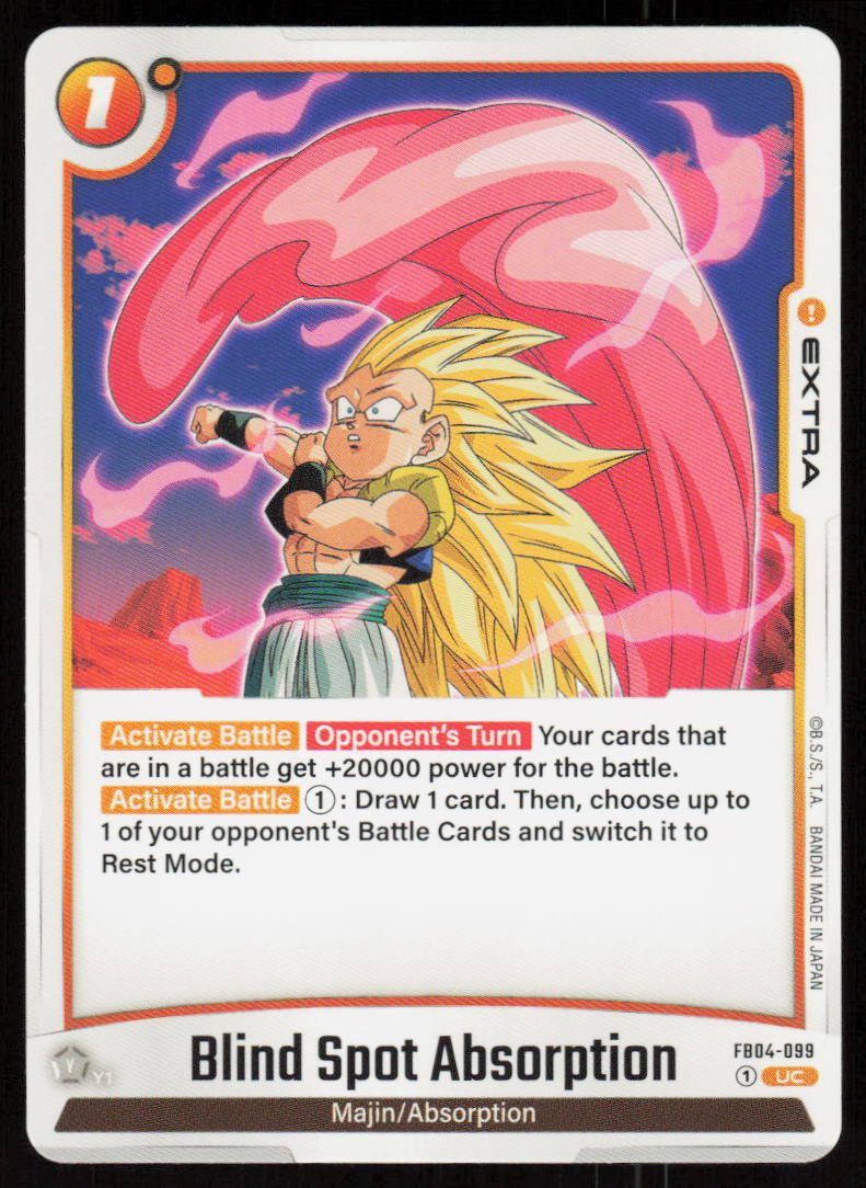 Blind Spot Absorption Uncommon Ultra Limit FB04-099 NM