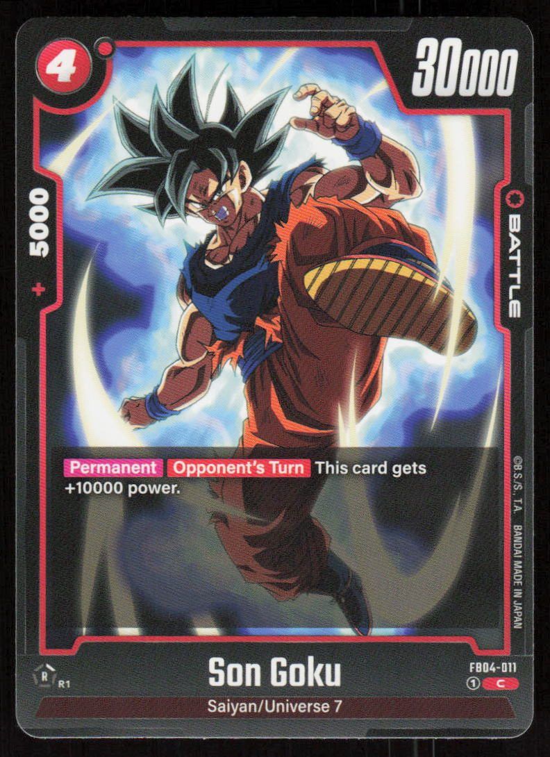 Son Goku Common Ultra Limit FB04-011 NM