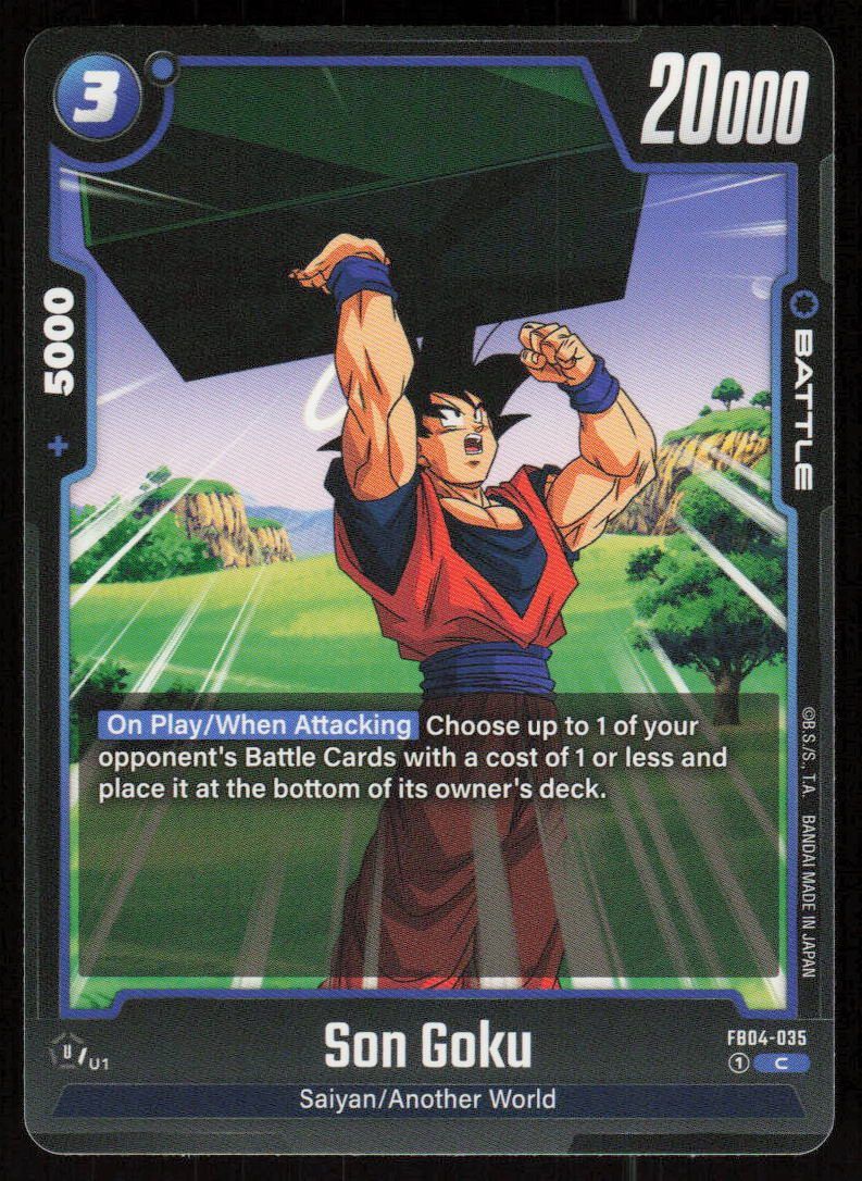 Son Goku Common Ultra Limit FB04-035 NM