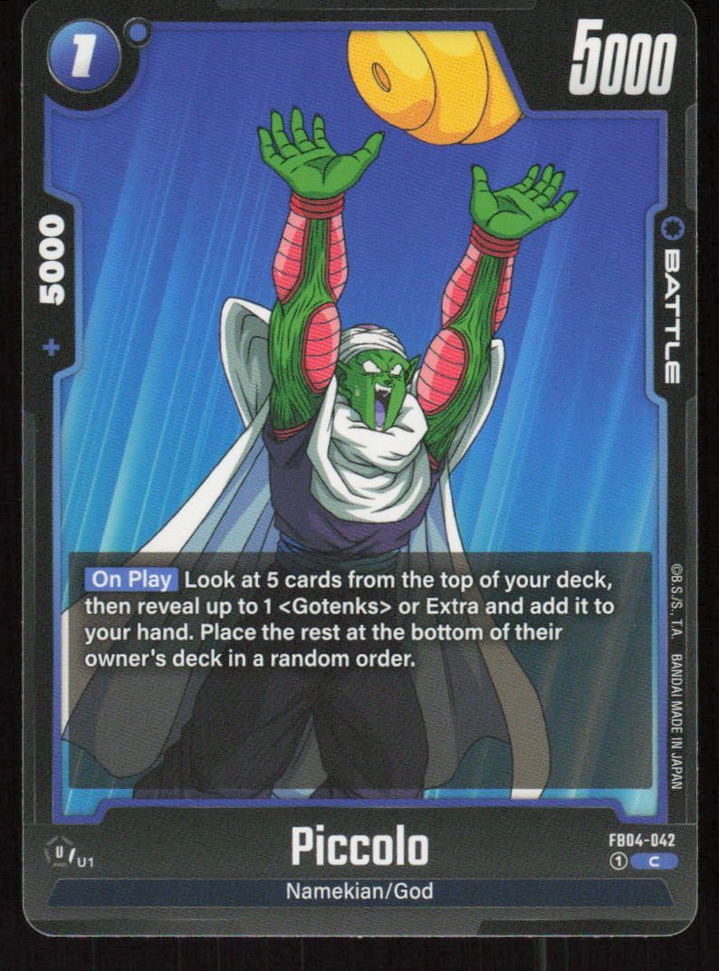 Piccolo Common Ultra Limit FB04-042 NM