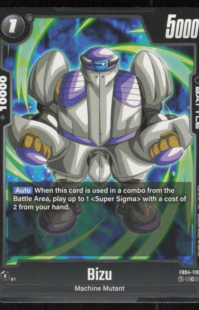 Bizu Common Ultra Limit Release Event Cards FB04-118 NM