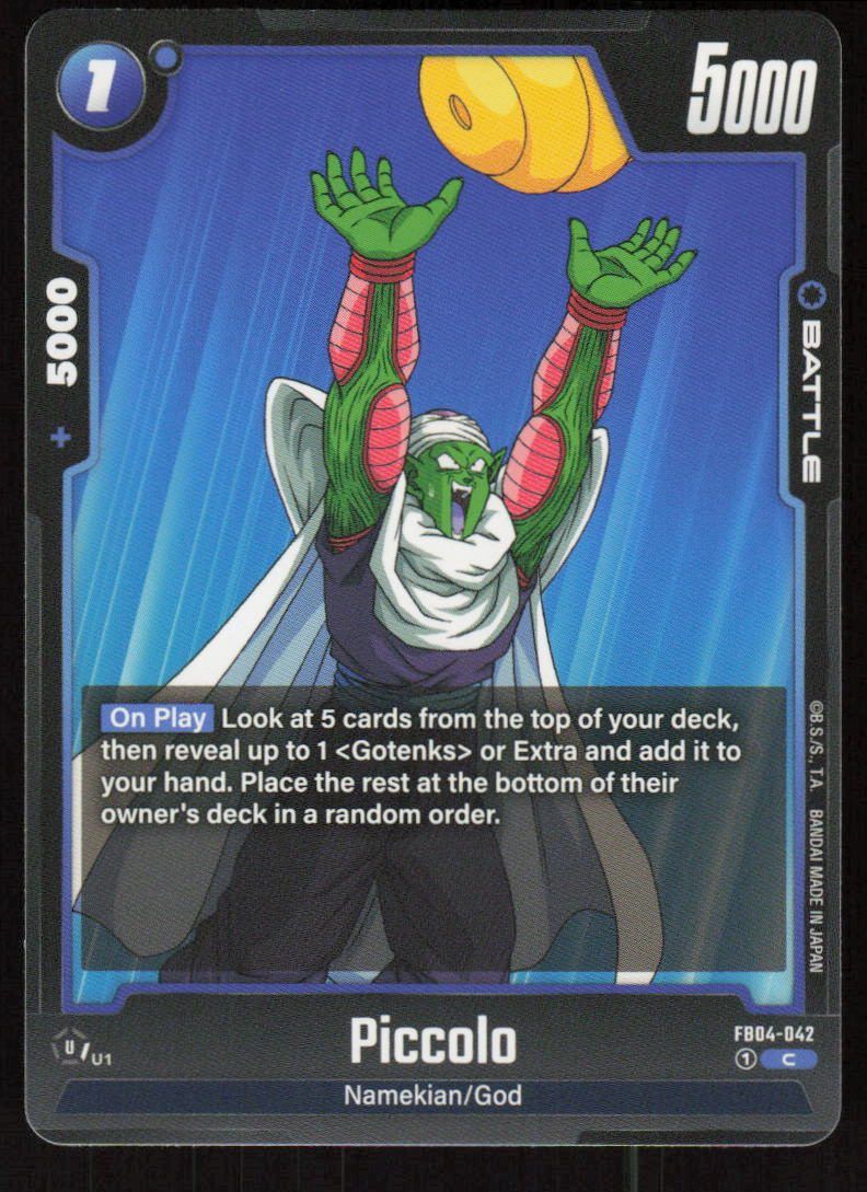Piccolo Common Ultra Limit FB04-042 NM