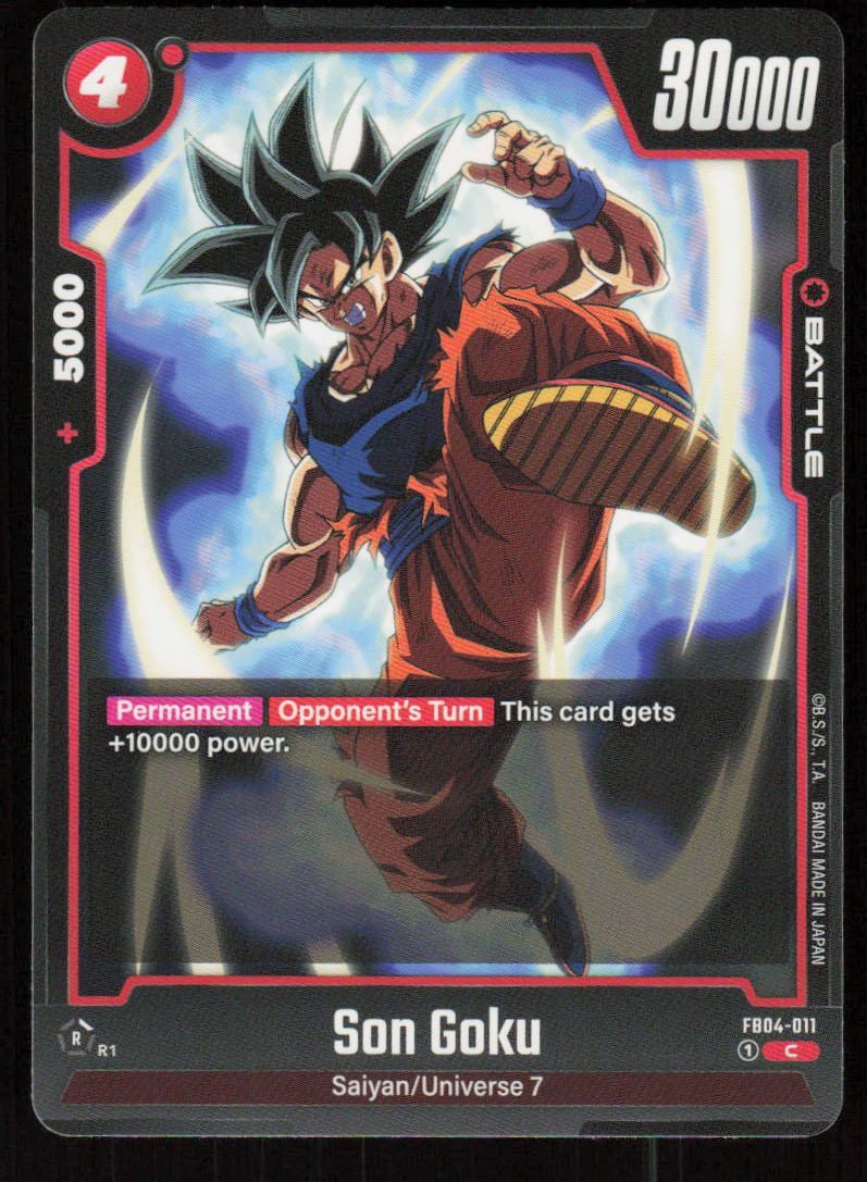 Son Goku Common Ultra Limit FB04-011 NM