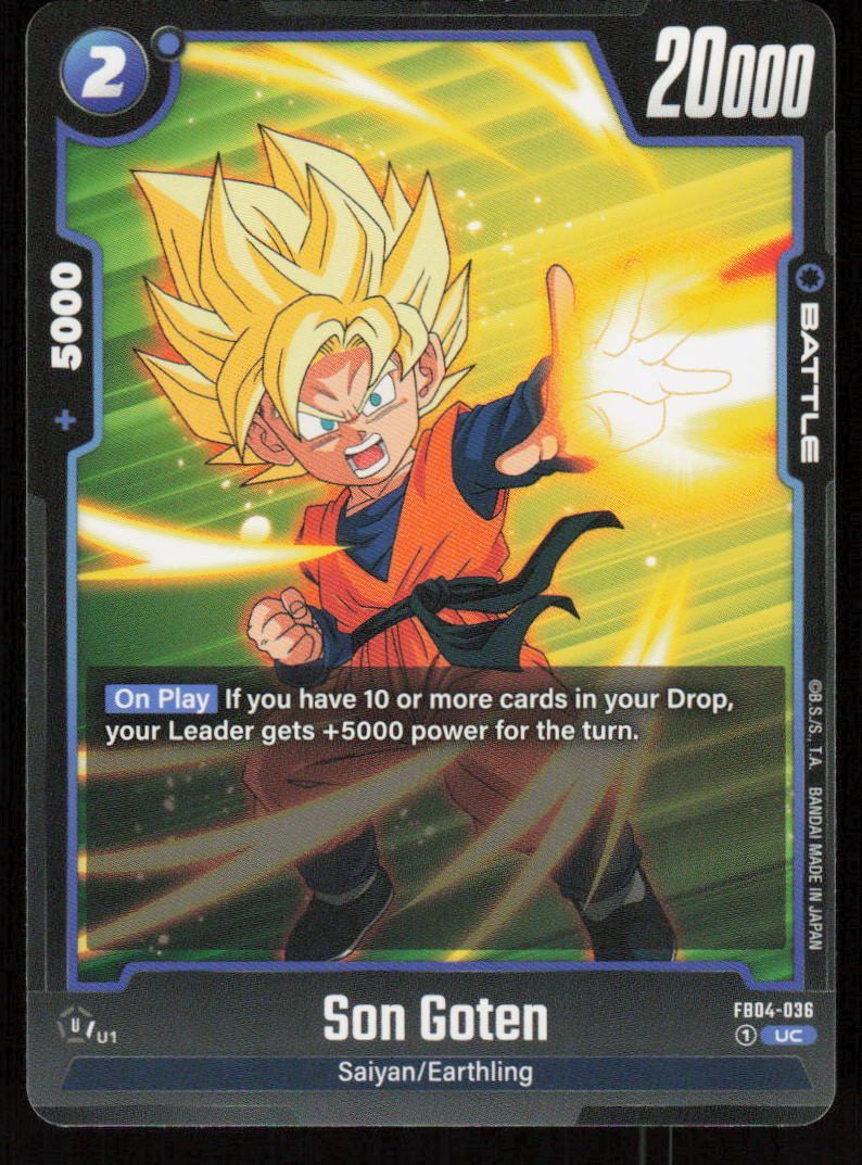 Son Goten Uncommon Ultra Limit FB04-036 NM
