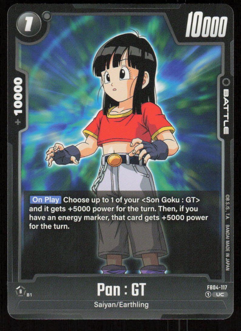 Pan: GT Uncommon Ultra Limit FB04-117 NM