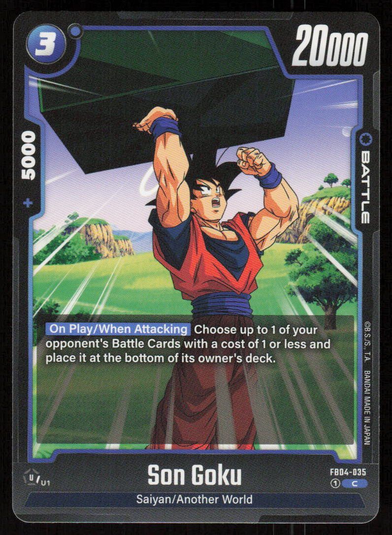 Son Goku Common Ultra Limit FB04-035 NM