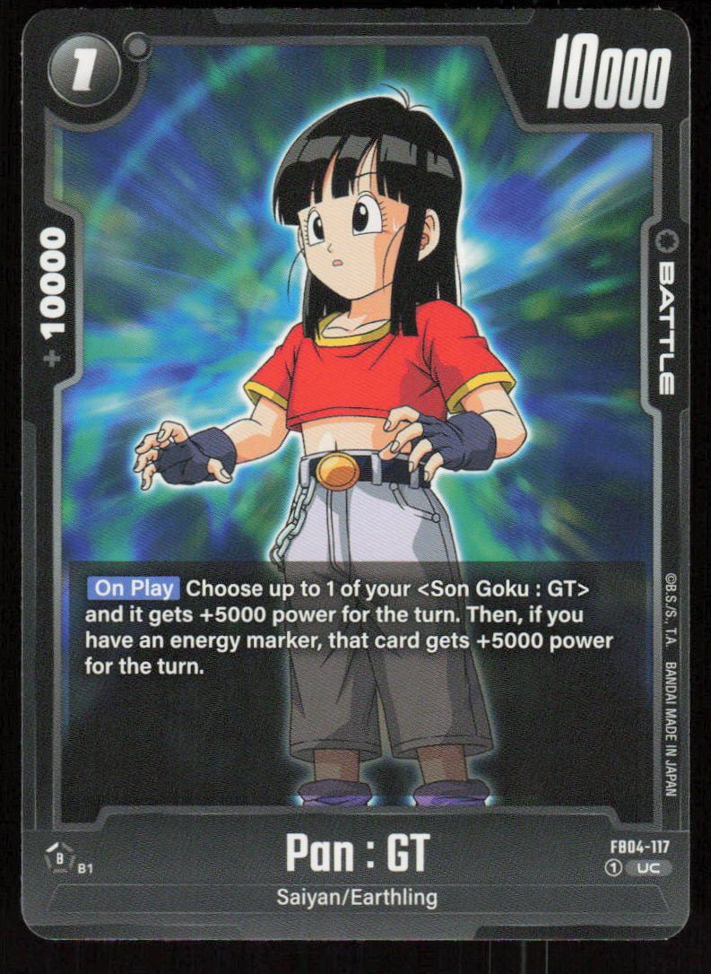 Pan: GT Uncommon Ultra Limit FB04-117 NM