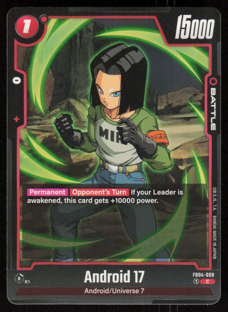 Android 17 Common Ultra Limit FB04-009 NM