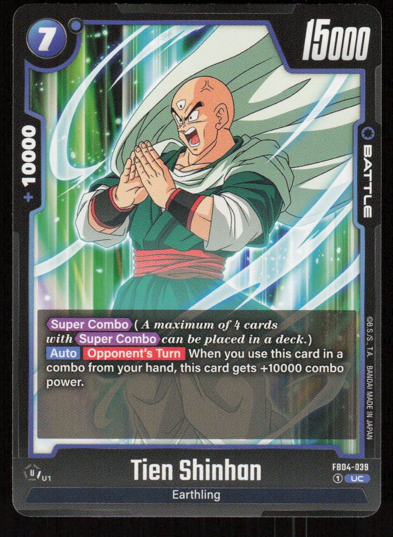 Tien Shinhan Uncommon Ultra Limit FB04-039 NM