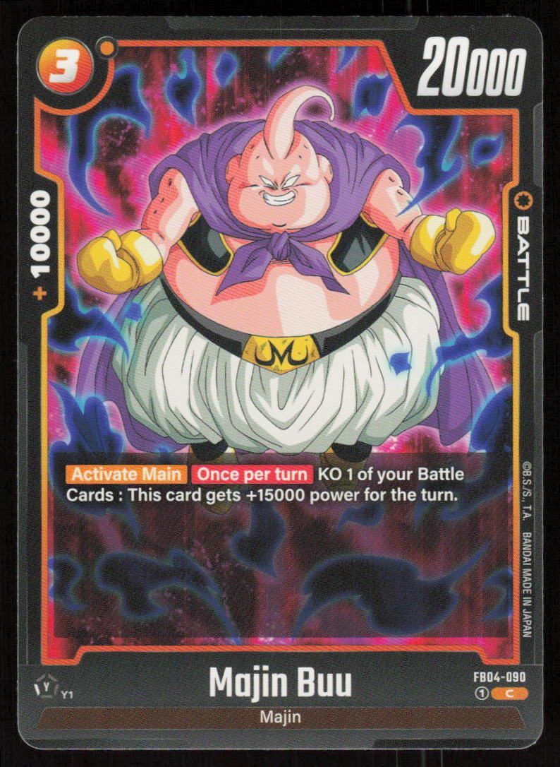 Majin Buu Common Ultra Limit FB04-090 NM0.17