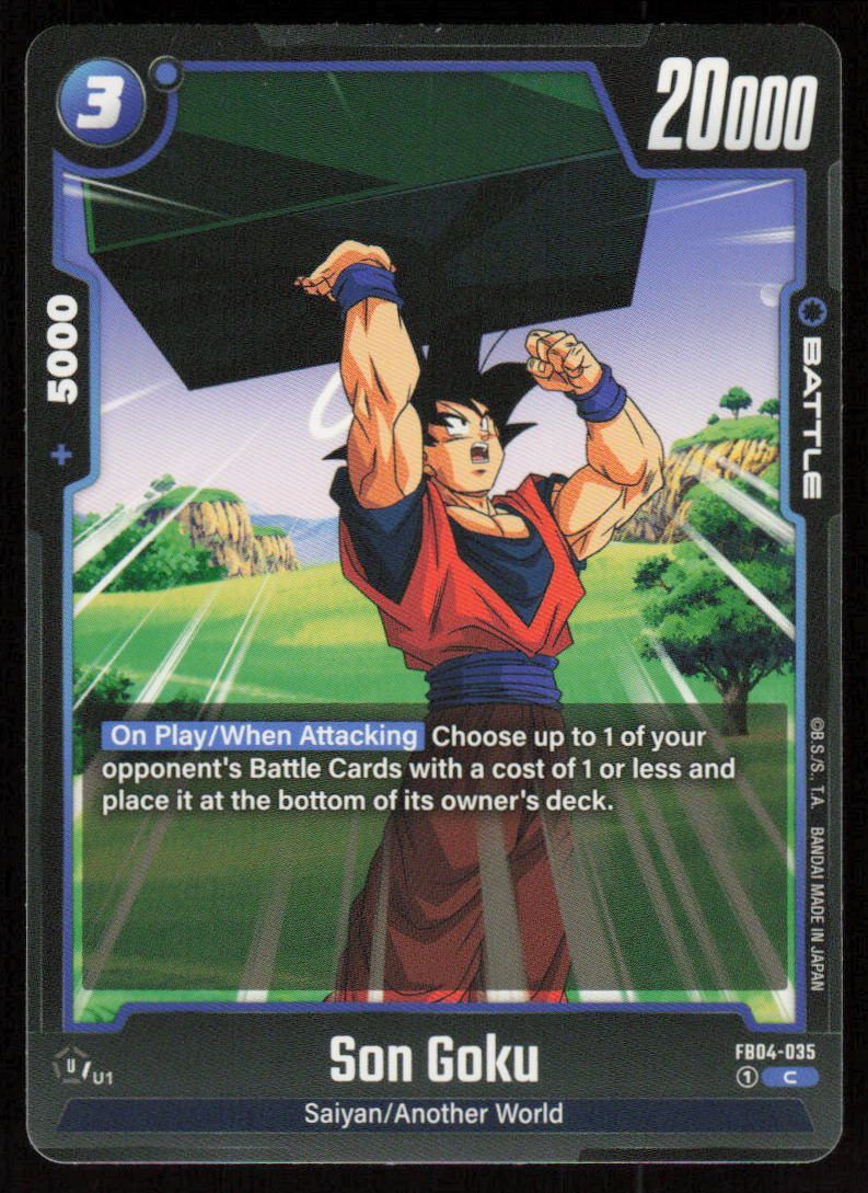 Son Goku Common Ultra Limit FB04-035 NM