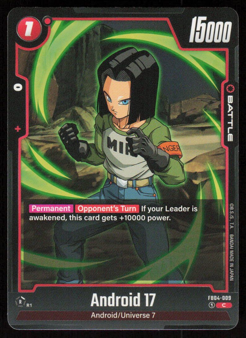 Android 17 Common Ultra Limit FB04-009 NM