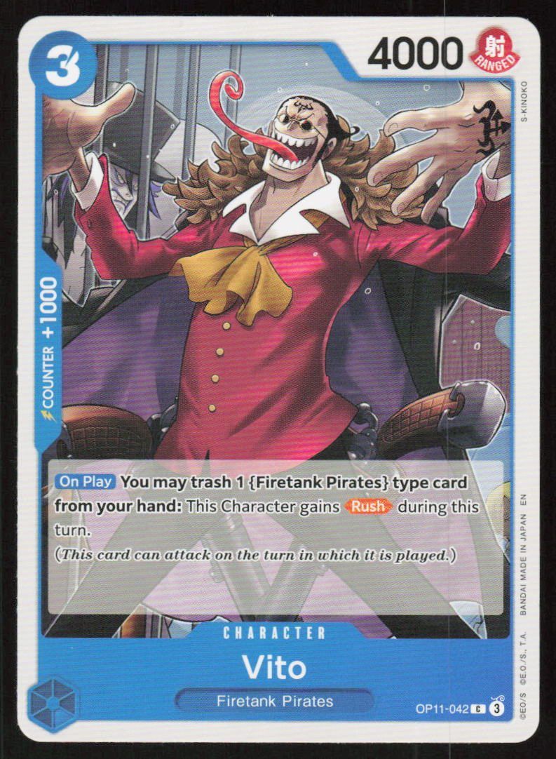 Vito C A Fist of Divine Speed OP11-042 NM