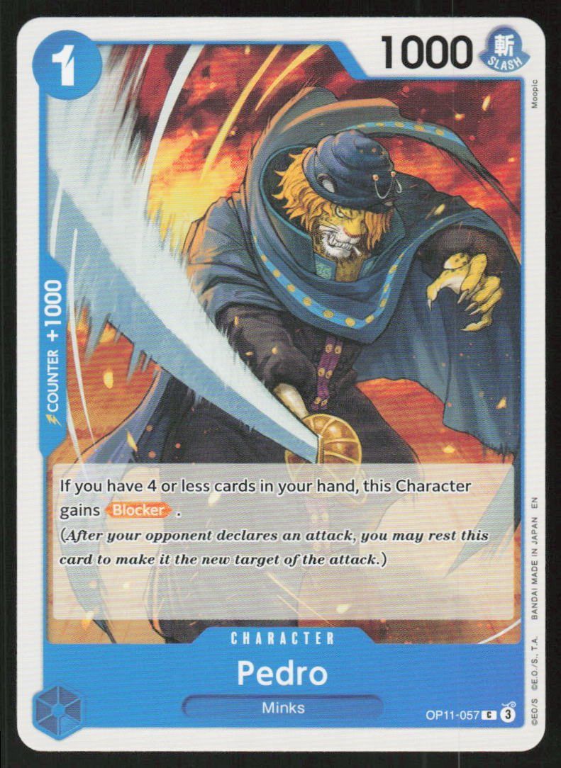 Pedro C A Fist of Divine Speed OP11-057 NM