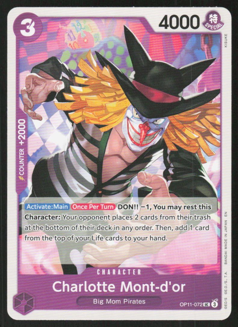 Charlotte Mont-d'or UC A Fist of Divine Speed OP11-072 NM