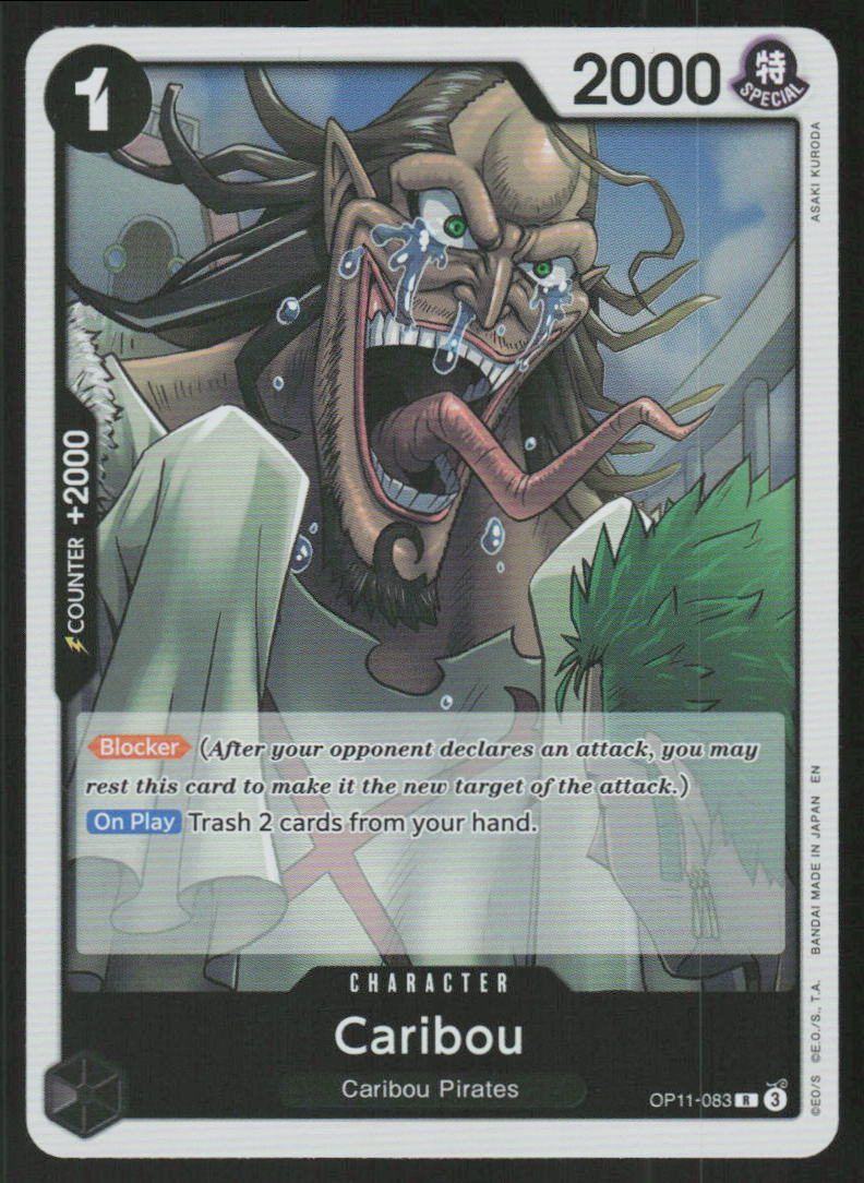 Caribou Foil R A Fist of Divine Speed OP11-083 NM