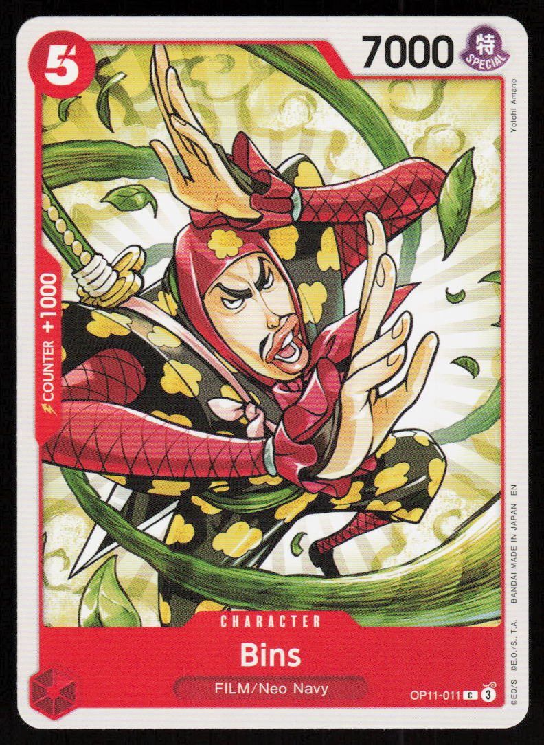 Bins C A Fist of Divine Speed OP11-011 NM