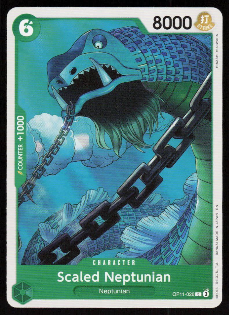 Scaled Neptunian C A Fist of Divine Speed OP11-026 NM