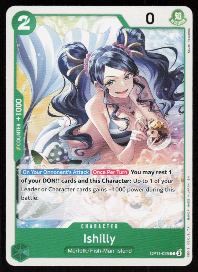 Ishilly C A Fist of Divine Speed OP11-025 NM