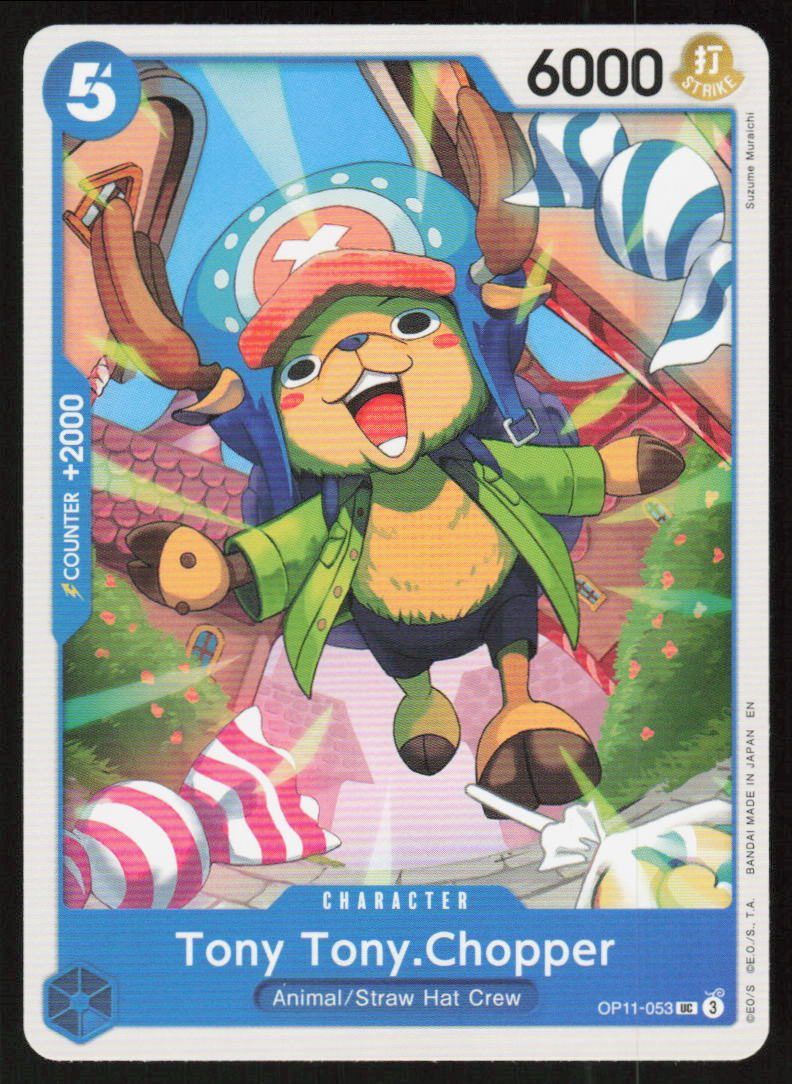 Tony Tony.Chopper UC A Fist of Divine Speed OP11-053 NM