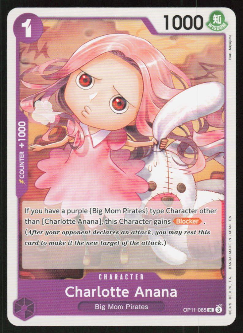 Charlotte Anana UC A Fist of Divine Speed OP11-065 NM