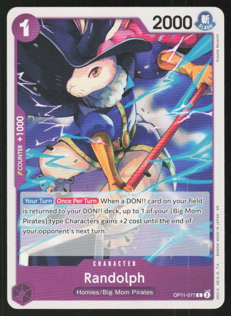 Randolph C A Fist of Divine Speed OP11-077 NM