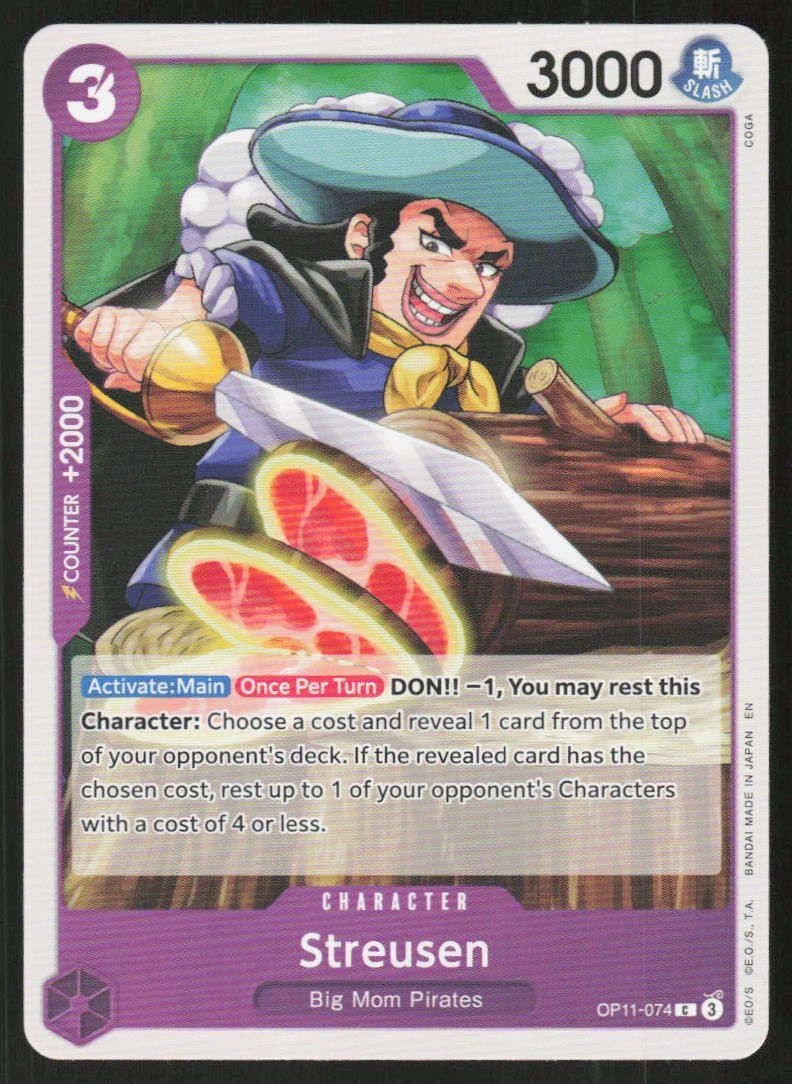 Streusen C A Fist of Divine Speed OP11-074 NM