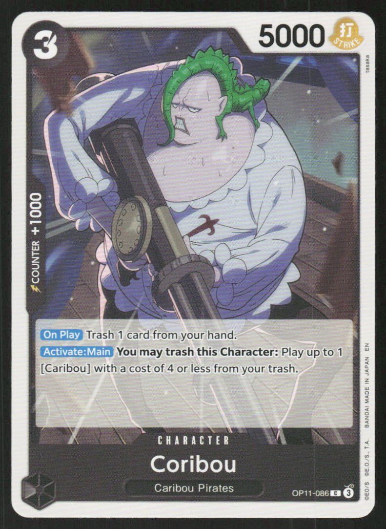 Coribou C A Fist of Divine Speed OP11-086 NM