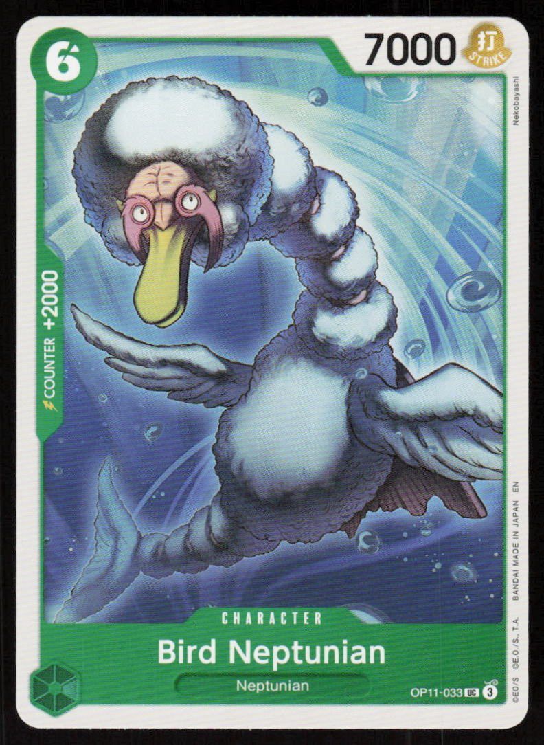Bird Neptunian UC A Fist of Divine Speed OP11-033 NM