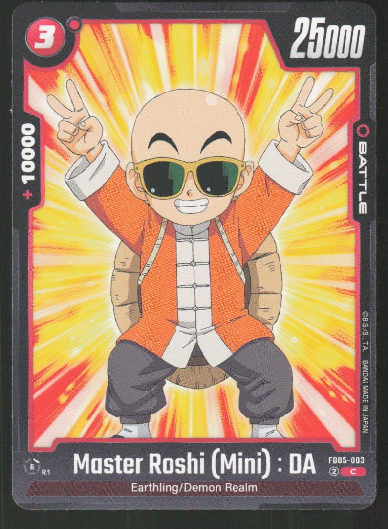 Master Roshi (Mini): DA Common New Adventure FB05-003 NM