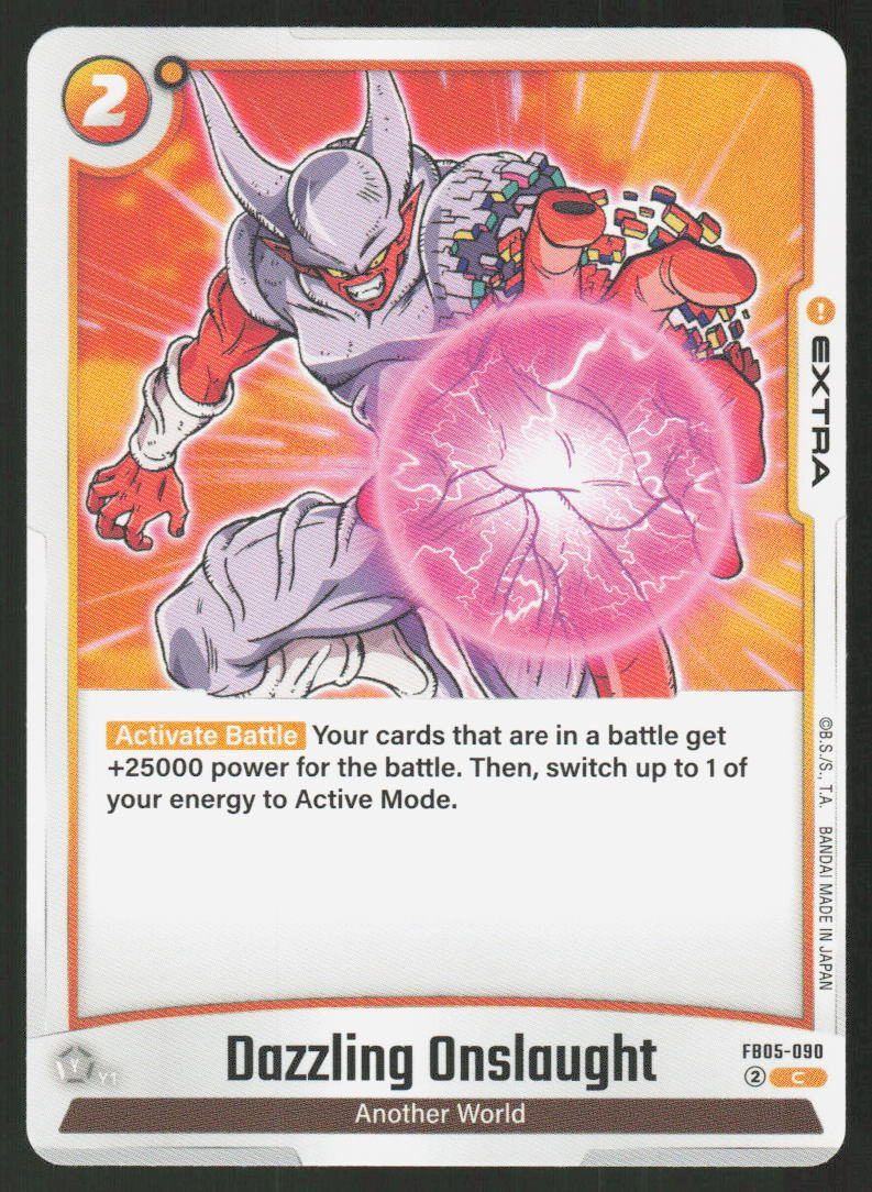 Dazzling Onslaught Common New Adventure FB05-090 NM